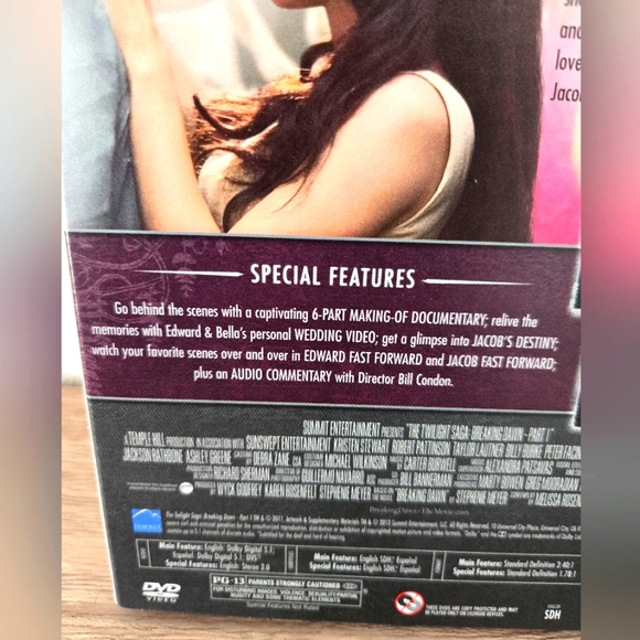 Twilight Breaking Dawn - Part 1 • DVDs 📀 - Picture 5 of 8
